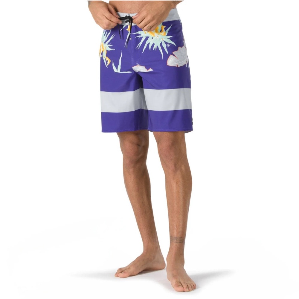 Vans Era Boardshort Purple Arachnofloria Swim Trunks